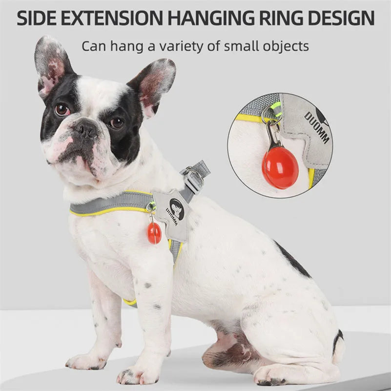 Y Dog Harness for Small Medium Dogs Adjustable Pet Seat Belts Reflective Puppy Chest Strap Chihuahua Outdoor Walking Accessories